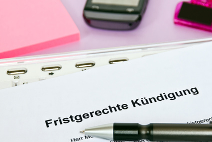 ordentliche und außerordentliche Kündigung