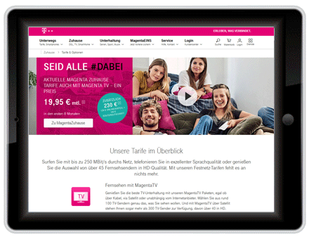Internetzugang Telekom