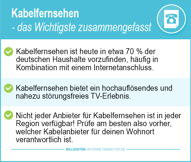 Kabelfernsehen