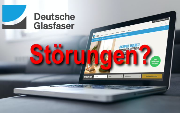Deutsche Glasfaser Störungen