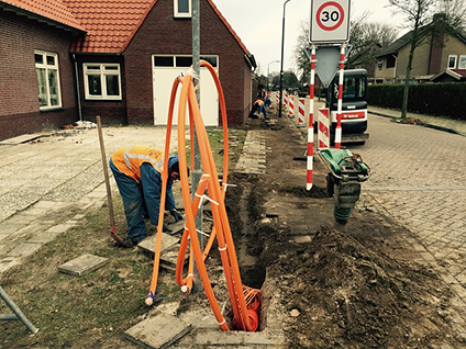 Glasfaser im Haus verlegen