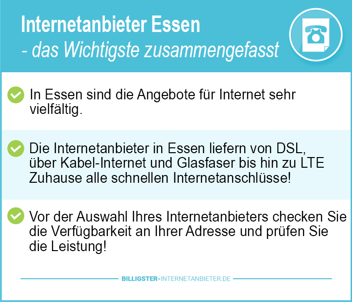Internetanbieter Essen