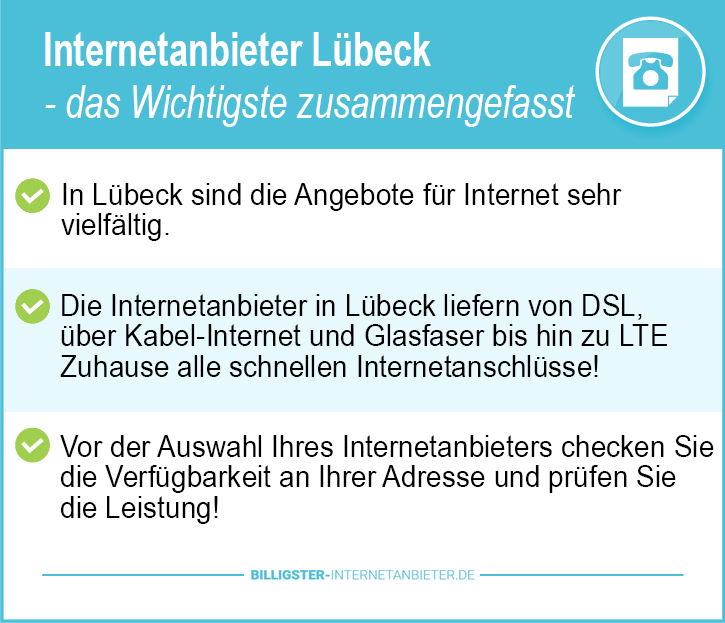 Internetanbieter in Lübeck