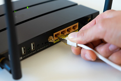 Internetanschluss WLAN-Router Kabelinternet